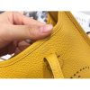 Hermes Evelyne III TPM Mini Bag In Yellow Clemence Leather - Image 7
