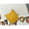 Hermes Evelyne III TPM Mini Bag In Yellow Clemence Leather - Image 5
