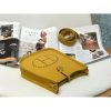 Hermes Evelyne III TPM Mini Bag In Yellow Clemence Leather - Image 4