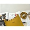 Hermes Evelyne III TPM Mini Bag In Yellow Clemence Leather - Image 6