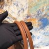 Hermes Brown Clemence Birkin 40cm Handmade Bag - Image 8