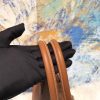 Hermes Brown Clemence Birkin 40cm Handmade Bag - Image 2