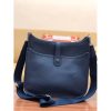 Hermes Evelyne III 29 PM Bag In Dark Blue Clemence Leather - Image 4