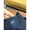 Hermes Evelyne III 29 PM Bag In Dark Blue Clemence Leather - Image 5