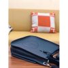 Hermes Evelyne III 29 PM Bag In Dark Blue Clemence Leather - Image 6
