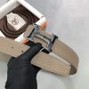 Hermes Constance Belt Buckle & Grey Clemence 38 MM Strap - Image 3