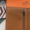 Hermes Brown Epsom Bearn Gusset Wallet - Image 7