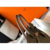 Hermes Birkin 30cm 35cm Bag In Taupe Clemence Leather - Image 5
