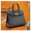 Hermes Birkin 30cm 35cm Bag In Black Togo Leather - Image 2