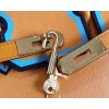 Hermes Yellow With Blue Piping Epsom Birkin 30cm Bag - Image 2