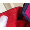 Hermes Red With Indigo Piping Goatskin Birkin 30cm Bag - Image 6