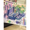 Hermes Ivoire Les tresors d'un Artiste Silk Scarf - Image 8