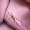 Hermes Pink Clemence Birkin 30cm Handmade Bag - Image 2