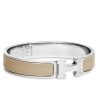 Hermes Etoupe Enamel Clic H PM Bracelet - Image 2