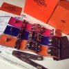 Hermes Rose Red Epsom Collier de Chien Bracelet Size S - Image 4