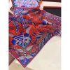 Hermes Orange Flowers of South Africa Silk Scarf - Image 3