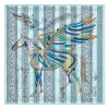 Hermes Ciel Le Pegase d'Hermes au Bloc Shawl - Image 2