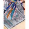Hermes Ciel Le Pegase d'Hermes au Bloc Shawl - Image 5