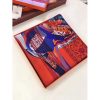 Hermes Orange Le Pegase d'Hermes au Bloc Shawl - Image 6