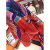 Hermes Orange Le Pegase d'Hermes au Bloc Shawl - Image 8