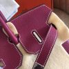 Hermes Ruby Clemence Birkin 30cm Handmade Bag - Image 4