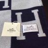 Hermes Dark Blue Avalon Blanket - Image 4