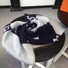 Hermes Dark Blue Avalon Blanket - Image 9