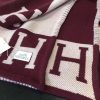 Hermes Brick Avalon Blanket - Image 7