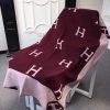 Hermes Brick Avalon Blanket - Image 9
