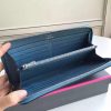 Hermes Blue Jean Azap Zipped Wallet - Image 7