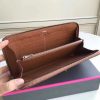 Hermes Brown Clemence Azap Zipped Wallet - Image 2