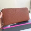 Hermes Brown Clemence Azap Zipped Wallet - Image 3