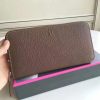 Hermes Etoupe Clemence Azap Zipped Wallet - Image 7