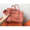 Hermes Crevette Clemence Birkin 25cm Handmade Bag - Image 2