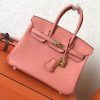Hermes Crevette Clemence Birkin 25cm Handmade Bag - Image 5