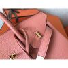 Hermes Crevette Clemence Birkin 25cm Handmade Bag - Image 7