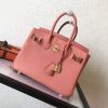 Hermes Crevette Clemence Birkin 25cm Handmade Bag - Image 8