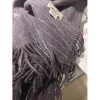 Hermes Grey Rayure Banquier Muffler Stole - Image 2