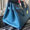 Hermes Blue JPG Birkin 42cm Shoulder Bag - Image 8