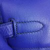Hermes Birkin 30cm 35cm Bag In Electric Blue Clemence Leather - Image 2