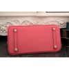 Hermes Birkin 30cm 35cm Bag In Rose Lipstick Clemence Leather - Image 4