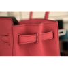 Hermes Birkin 30cm 35cm Bag In Rose Lipstick Clemence Leather - Image 3