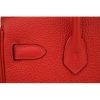 Hermes Birkin 30cm 35cm Bag In Red Clemence Leather - Image 6
