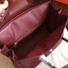 Hermes Bordeaux Epsom Birkin 30cm Handmade Bag - Image 2