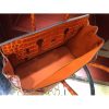 Hermes Birkin 30cm 35cm Bag In Orange Crocodile Leather - Image 2