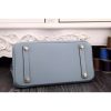 Hermes Birkin 30cm 35cm Bag In Blue Lin Epsom Leather - Image 7