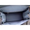 Hermes Birkin 30cm 35cm Bag In Blue Lin Epsom Leather - Image 5