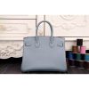 Hermes Birkin 30cm 35cm Bag In Blue Lin Epsom Leather - Image 4