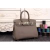 Hermes Birkin 30cm 35cm Bag In Etoupe Epsom Leather - Image 5