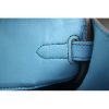 Hermes Birkin 30cm 35cm Bag In Light Blue Epsom Leather - Image 9